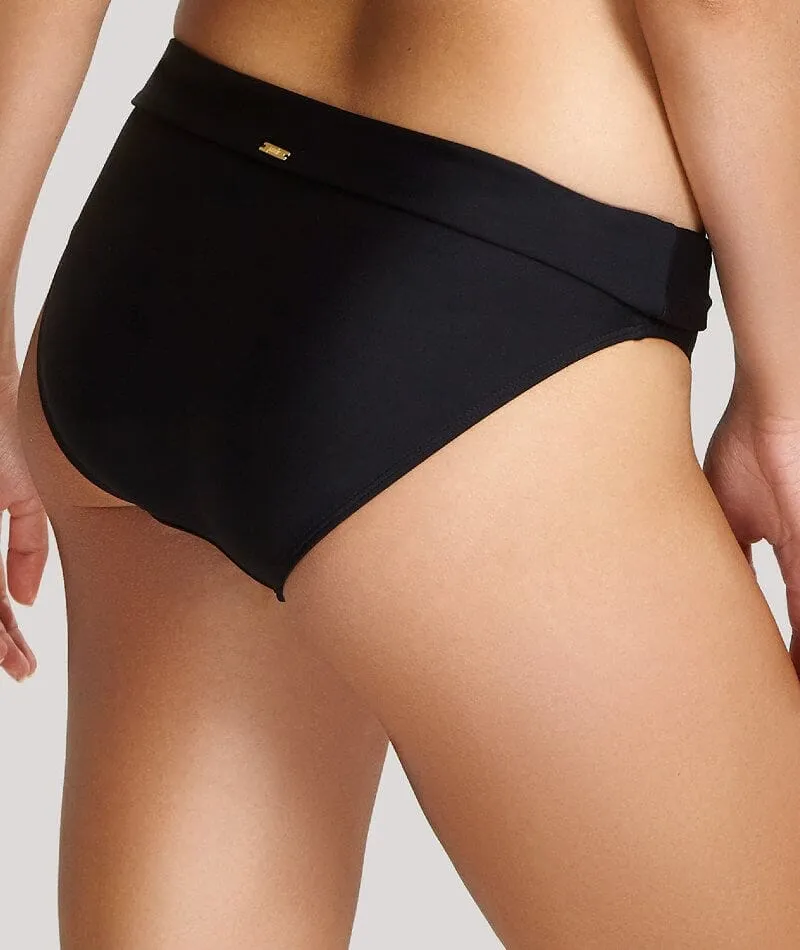 Panache Swimwear Anya Riva Fold Pant - Black