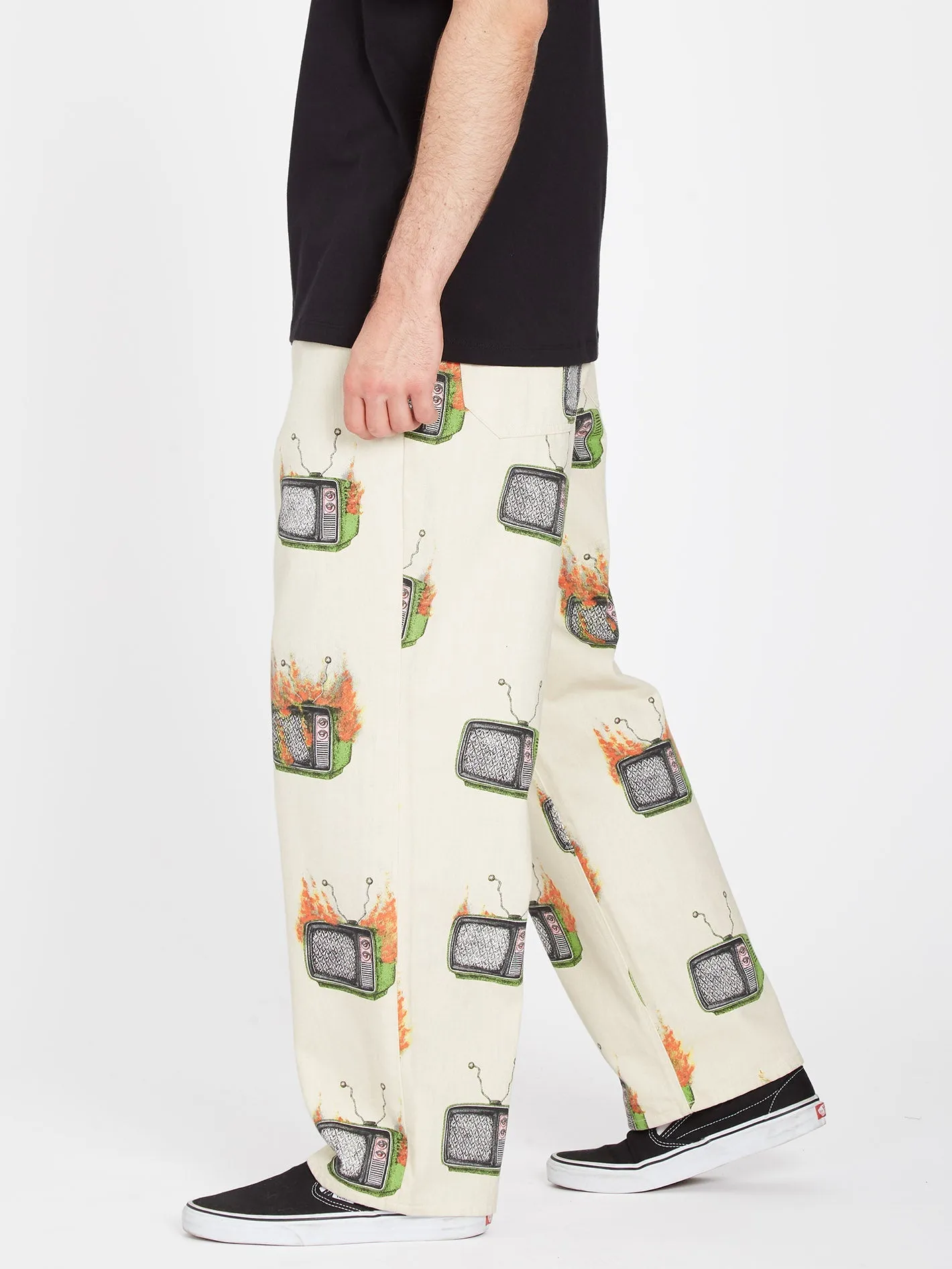 Pantalon Justin Hager Elasticated Waist - WHITECAP GREY