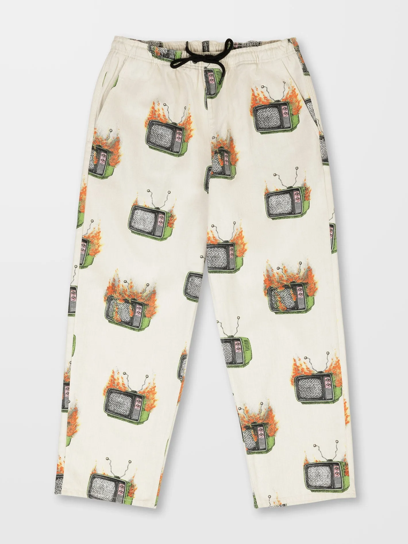 Pantalon Justin Hager Elasticated Waist - WHITECAP GREY