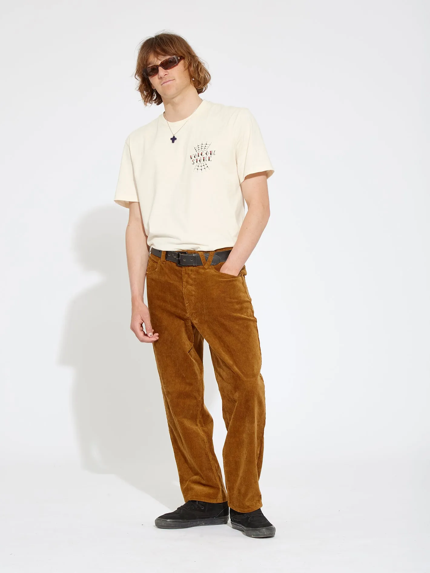Pantalon Lurking About Corduroy - RUBBER