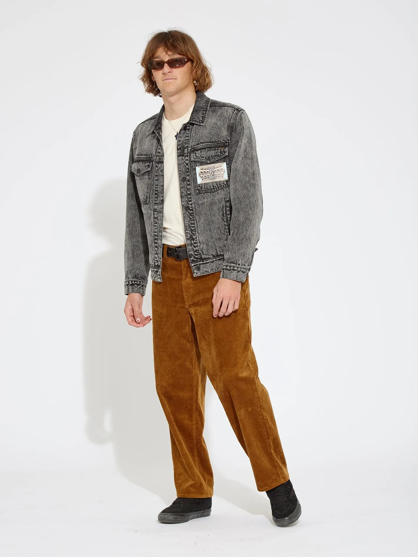 Pantalon Lurking About Corduroy - RUBBER