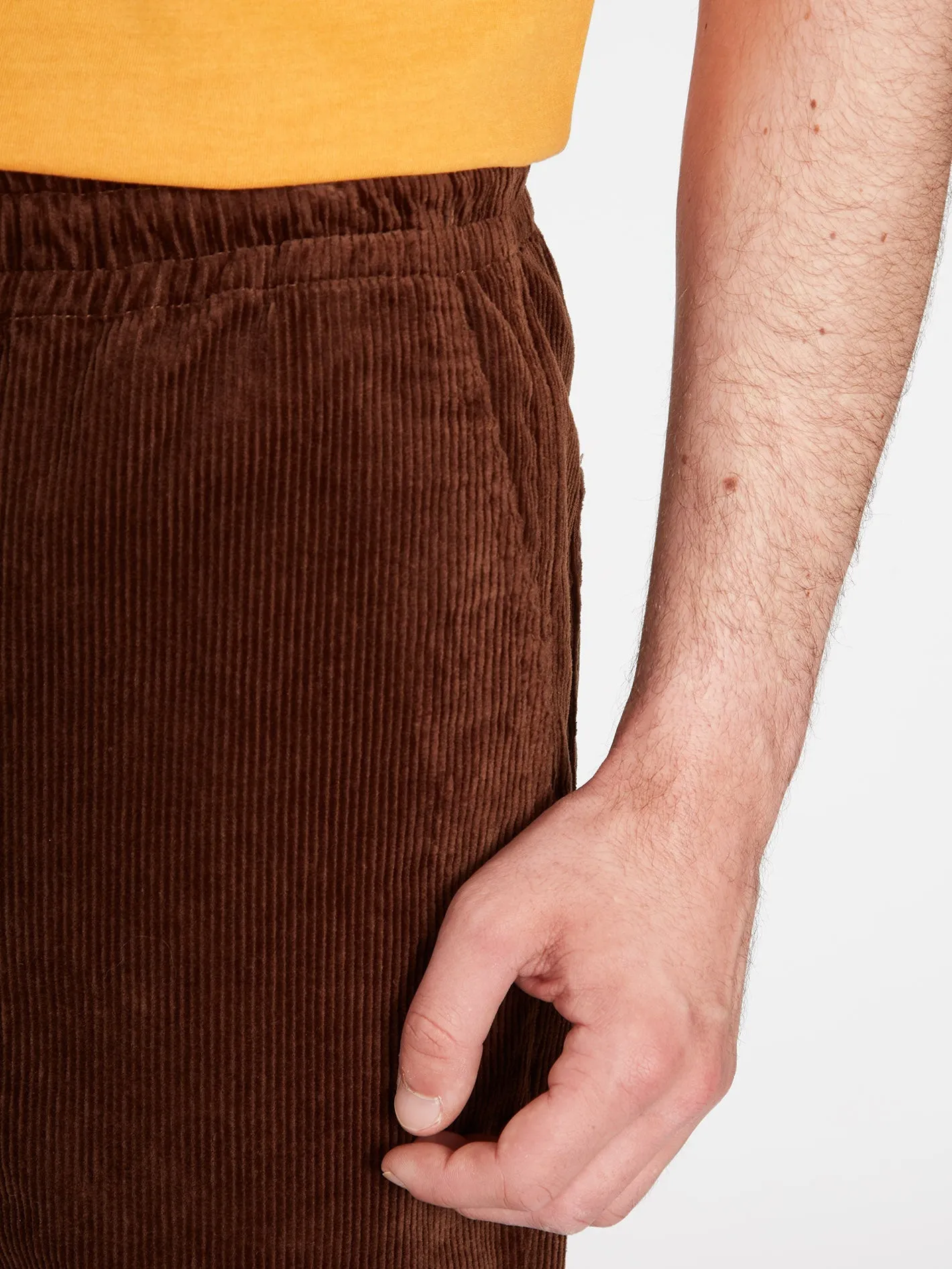 Pantalon Outer Spaced Corduroy - BURRO BROWN