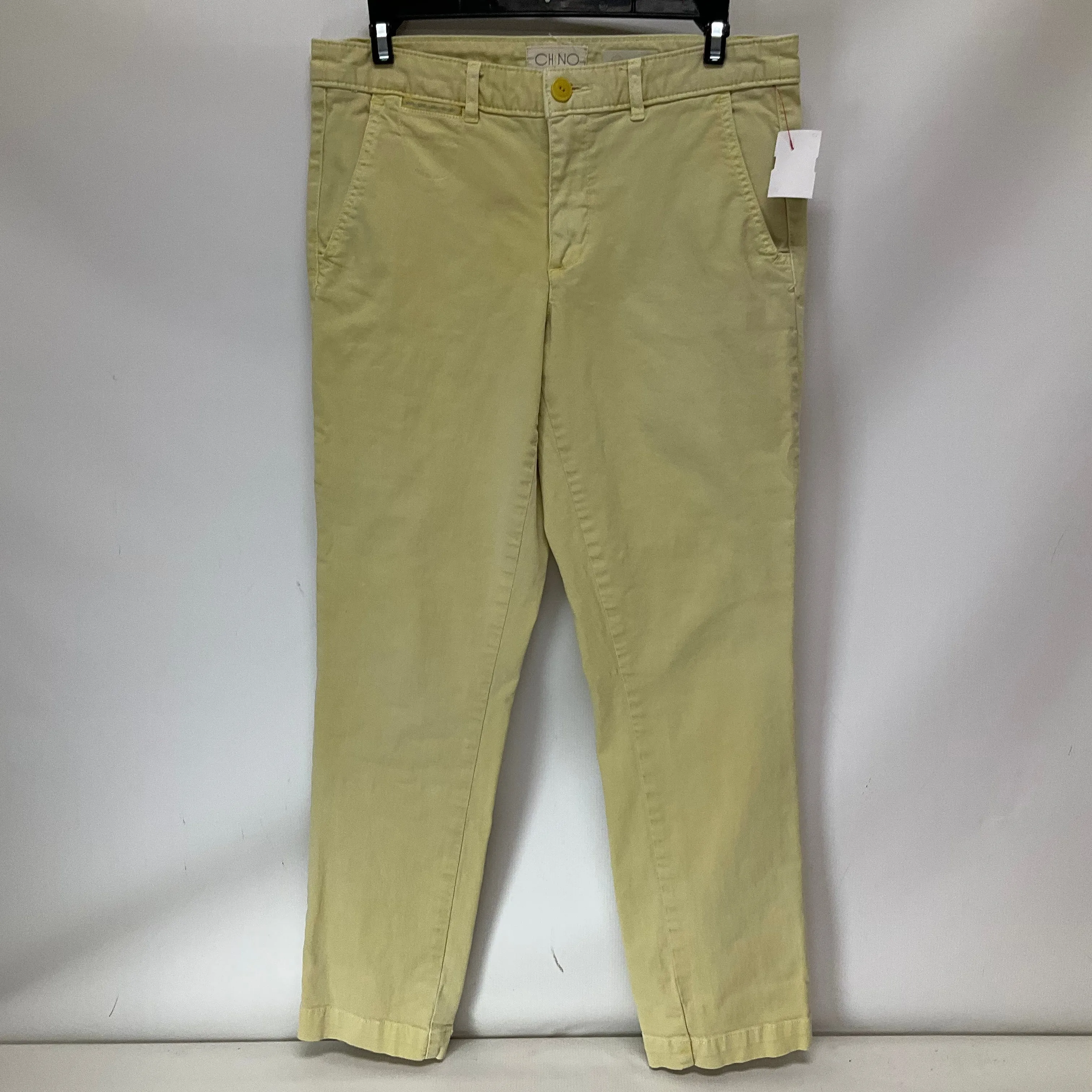 Pants Chinos & Khakis By Anthropologie In Yellow, Size: 6