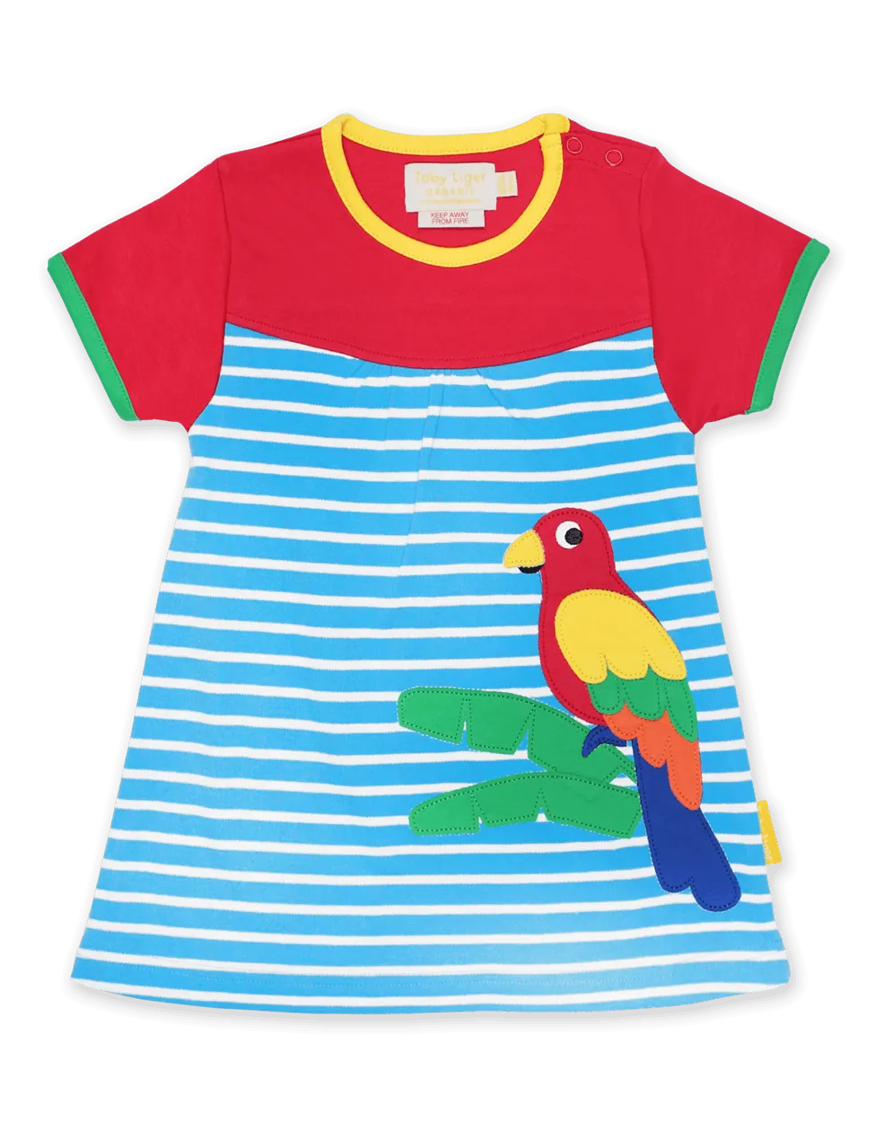 Parrot Applique Dress