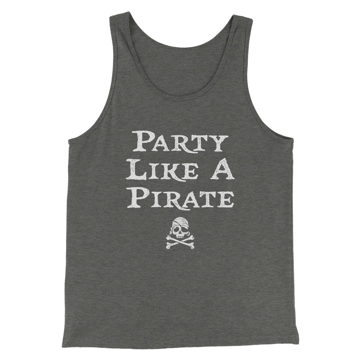 Party Like A Pirate Men/Unisex Tank Top