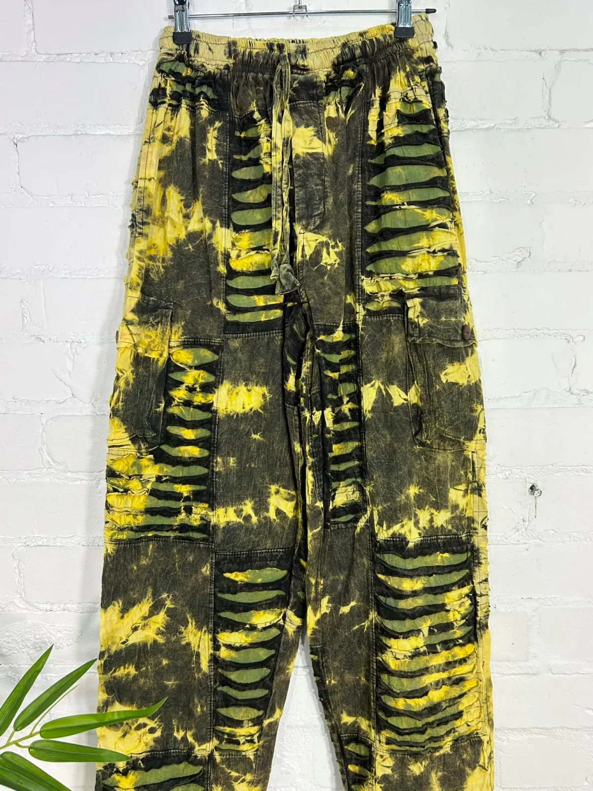 Patch Slash Cargo Trousers