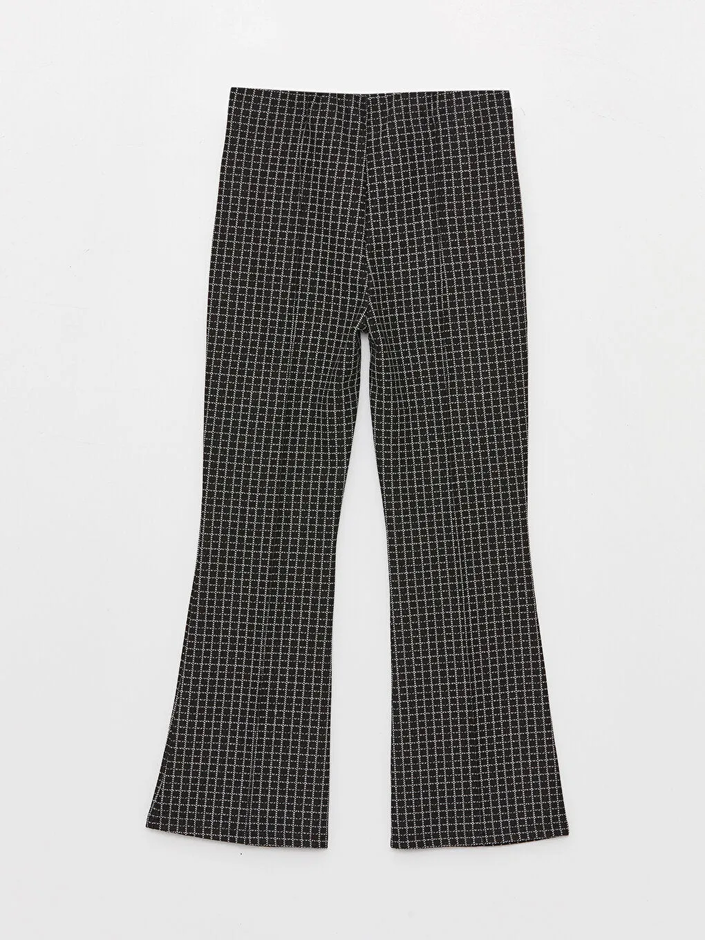 Patterned Girl's Flare Leg Tights Trousers