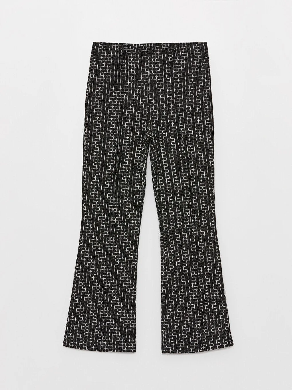 Patterned Girl's Flare Leg Tights Trousers