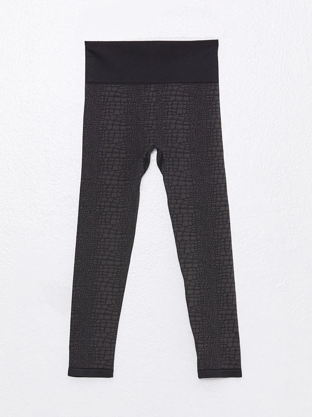 Patterned Women's Tights with Elastic Waist