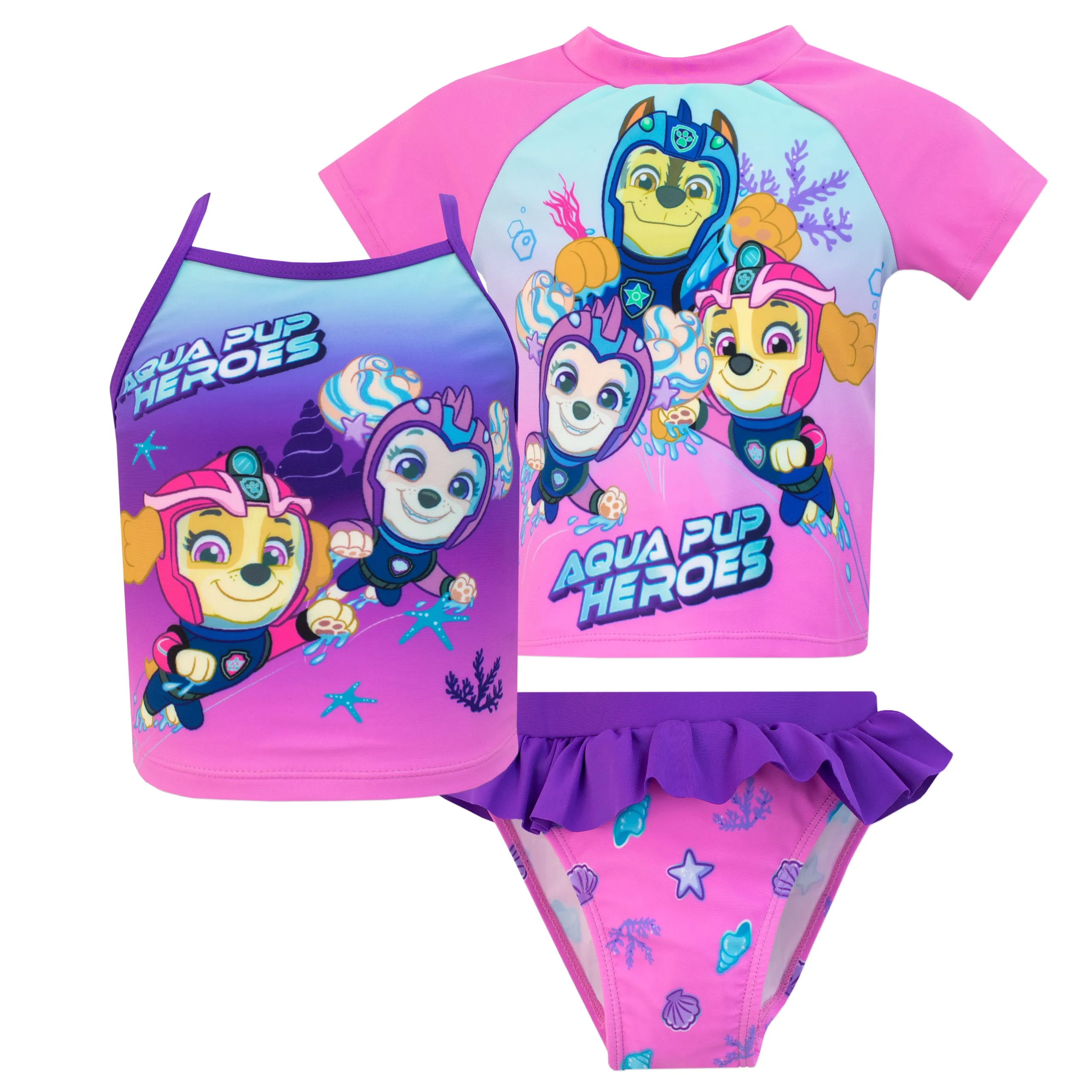 Paw Patrol Aqua Pups 3 Piece Swim Set