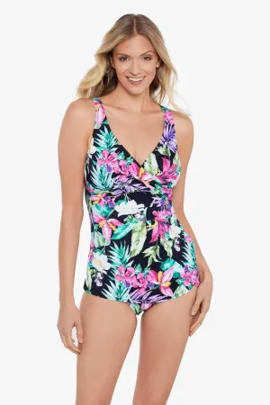 PENBROOKE- WOMEN'S CROSS OVER TANKINI