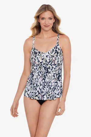 PENBROOKE- WOMEN'S LEOPARD LOVE TANKINI