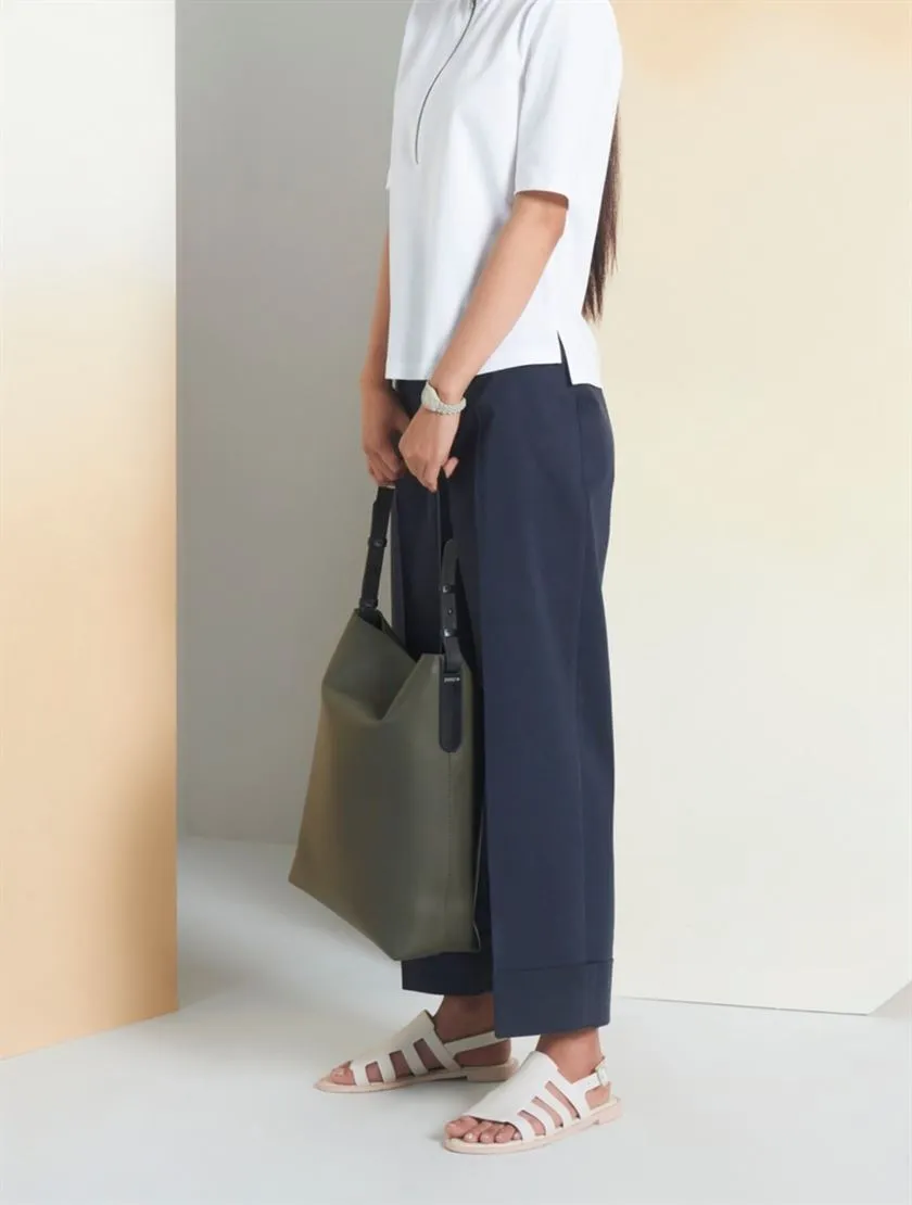 Perona   -   Womens-Bottoms-Trousers & Denims -Mel-Pwa-Ss24-511-24-Midnight-Blue