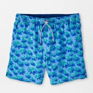 Peter Millar Aerial Palms Swim Trunk
