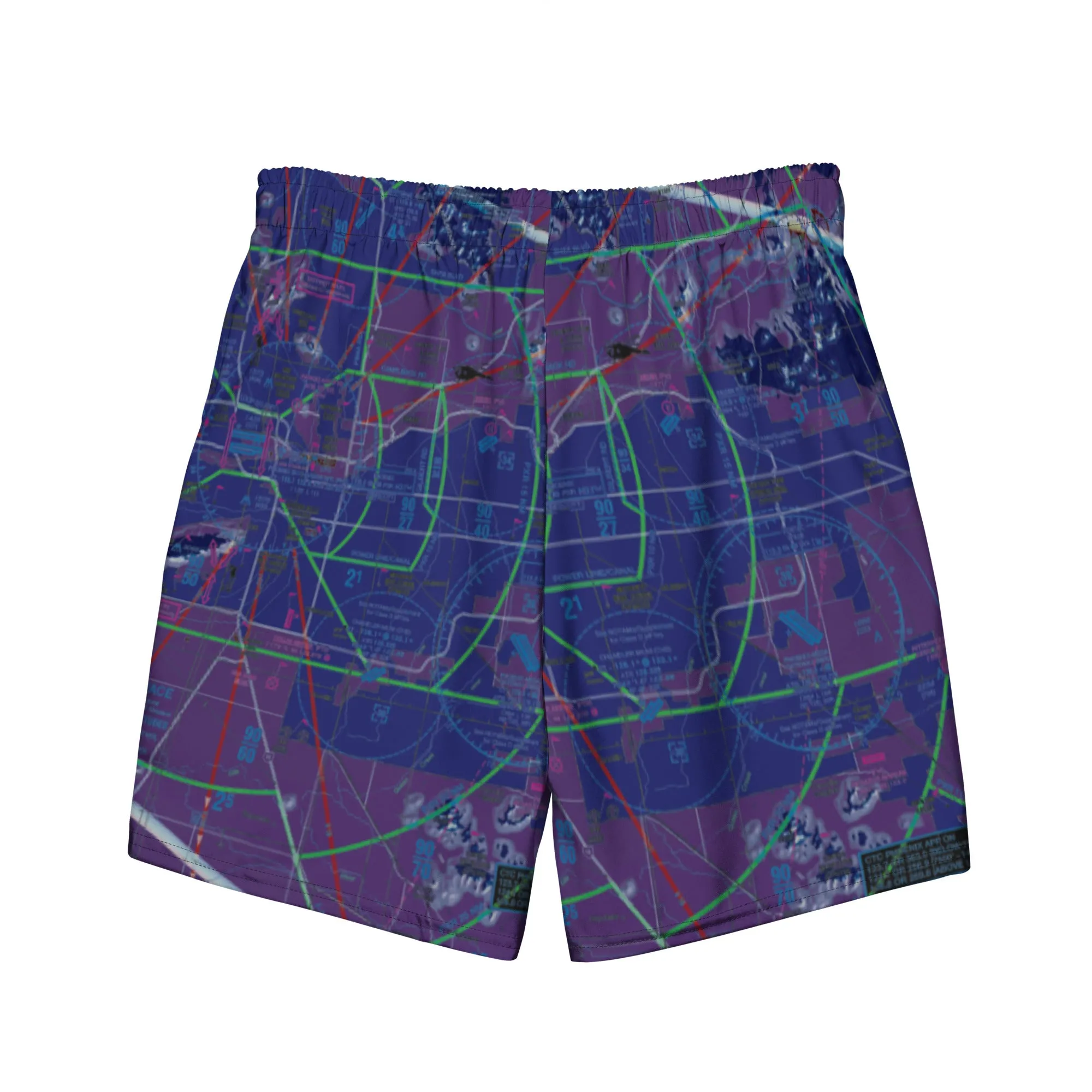 Phoenix TAC Chart men's swim trunks (invert)