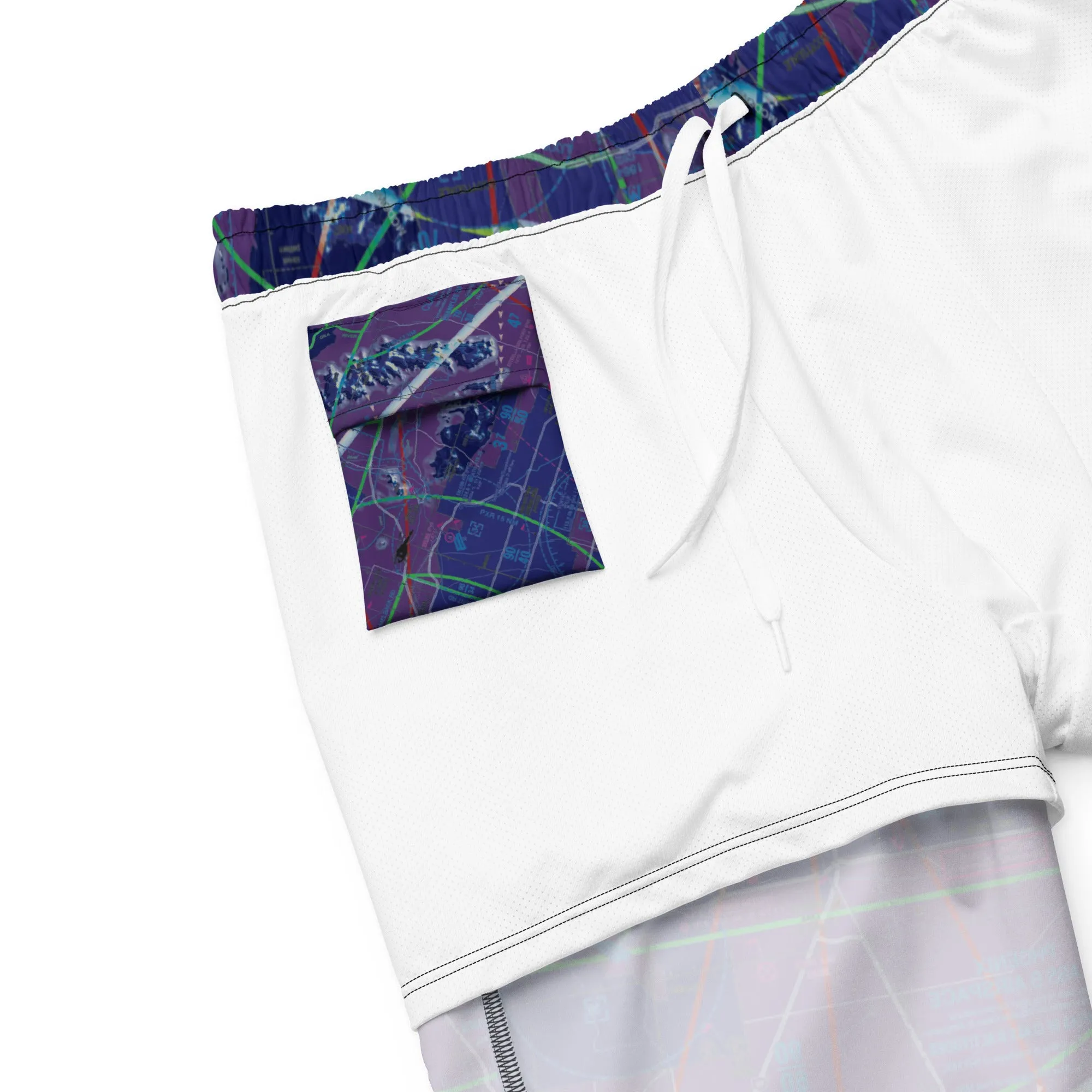 Phoenix TAC Chart men's swim trunks (invert)