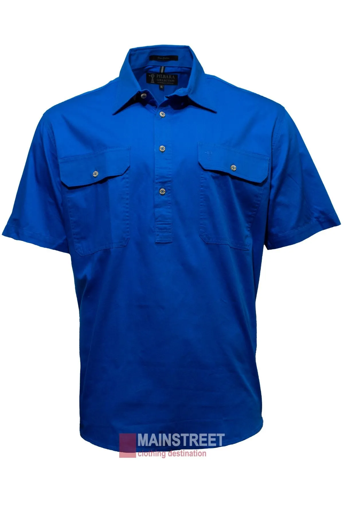 Pilbara Short Sleeve Closed Front