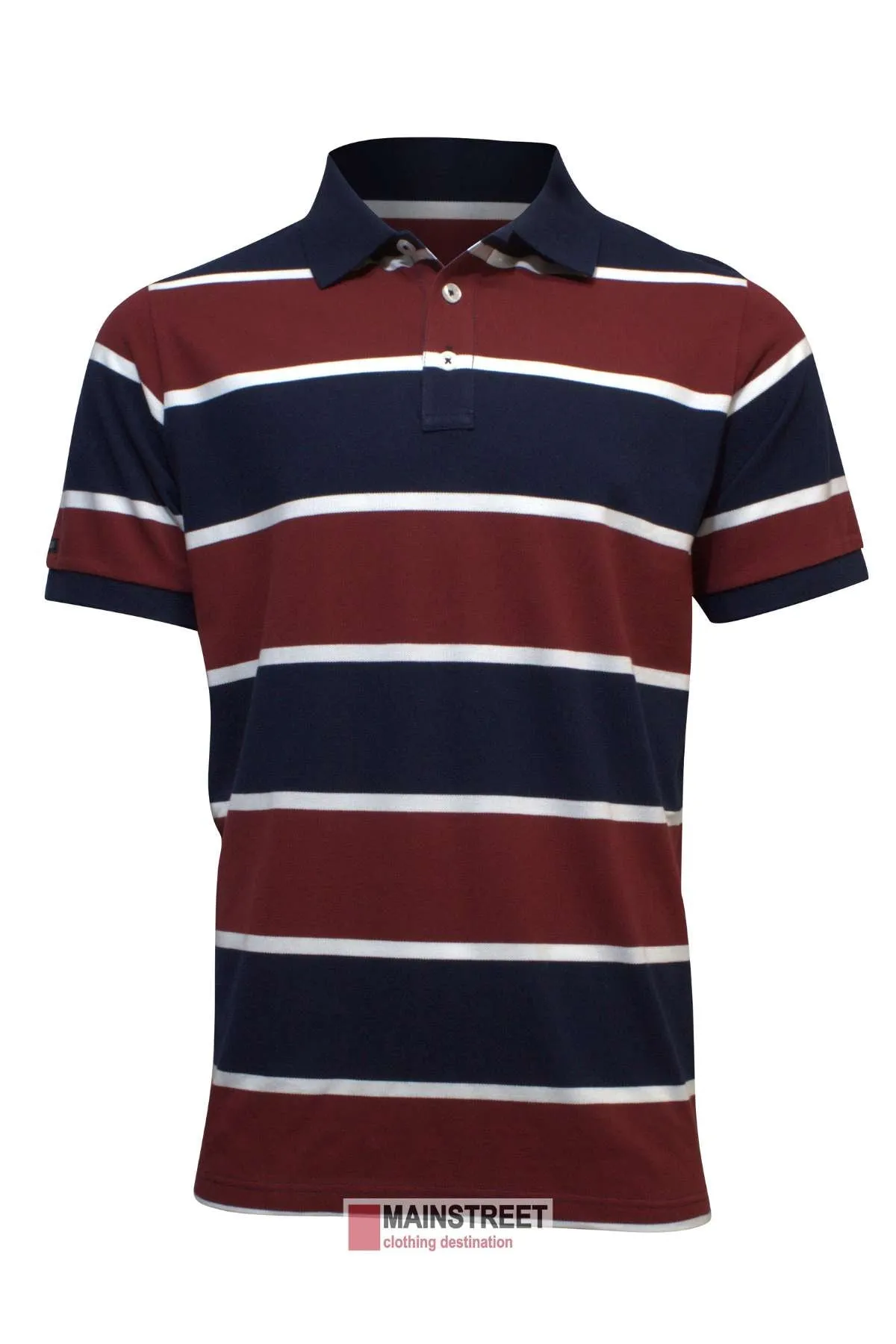 Pilbara Striped Polo