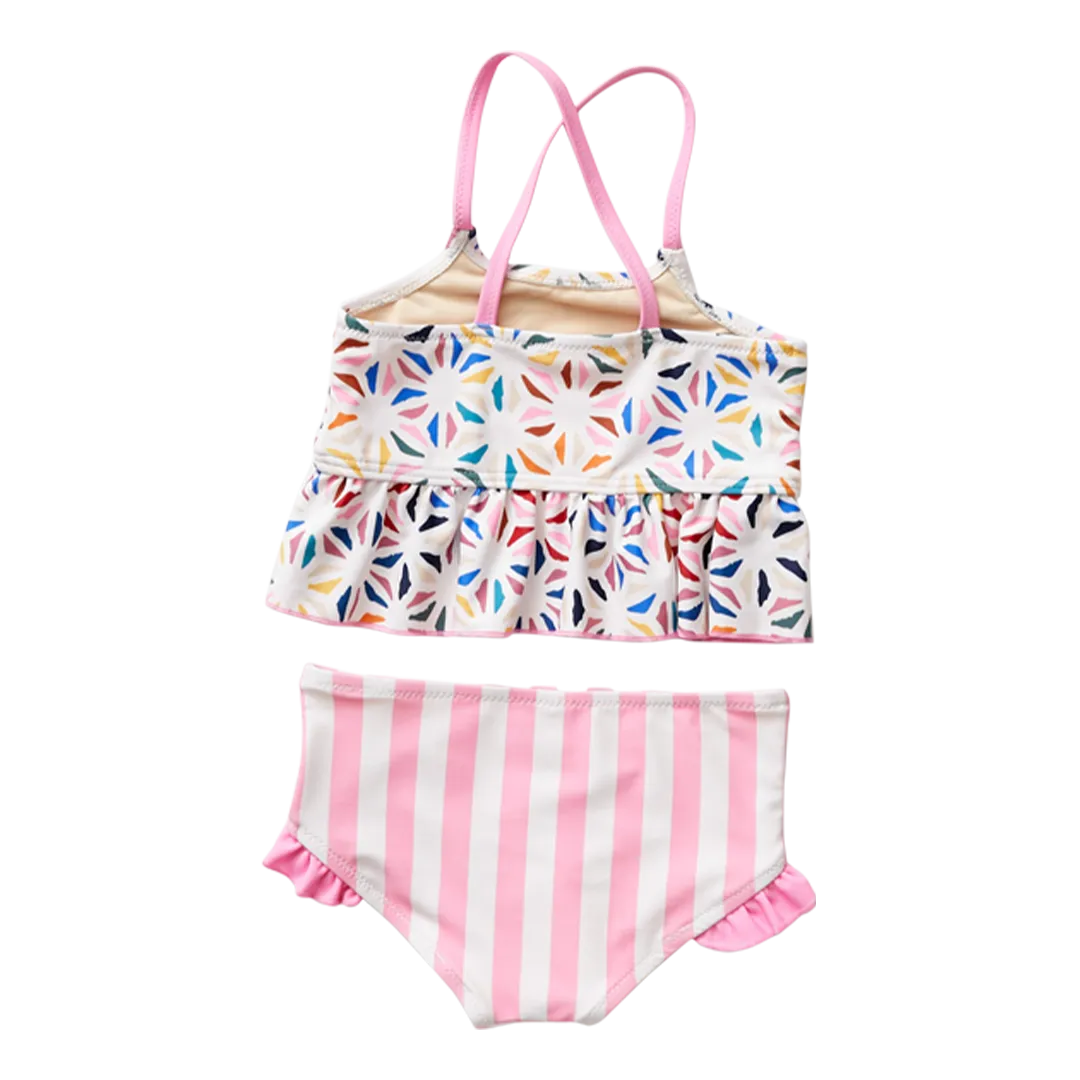Pink Chicken Joy Tankini