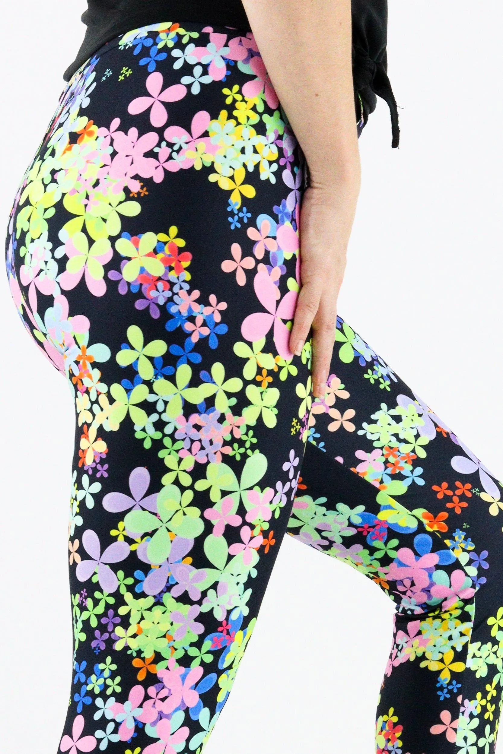 Plethora Flora - Casual Full Leggings