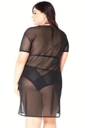 Plus Size Make Ur Move Dress - Black