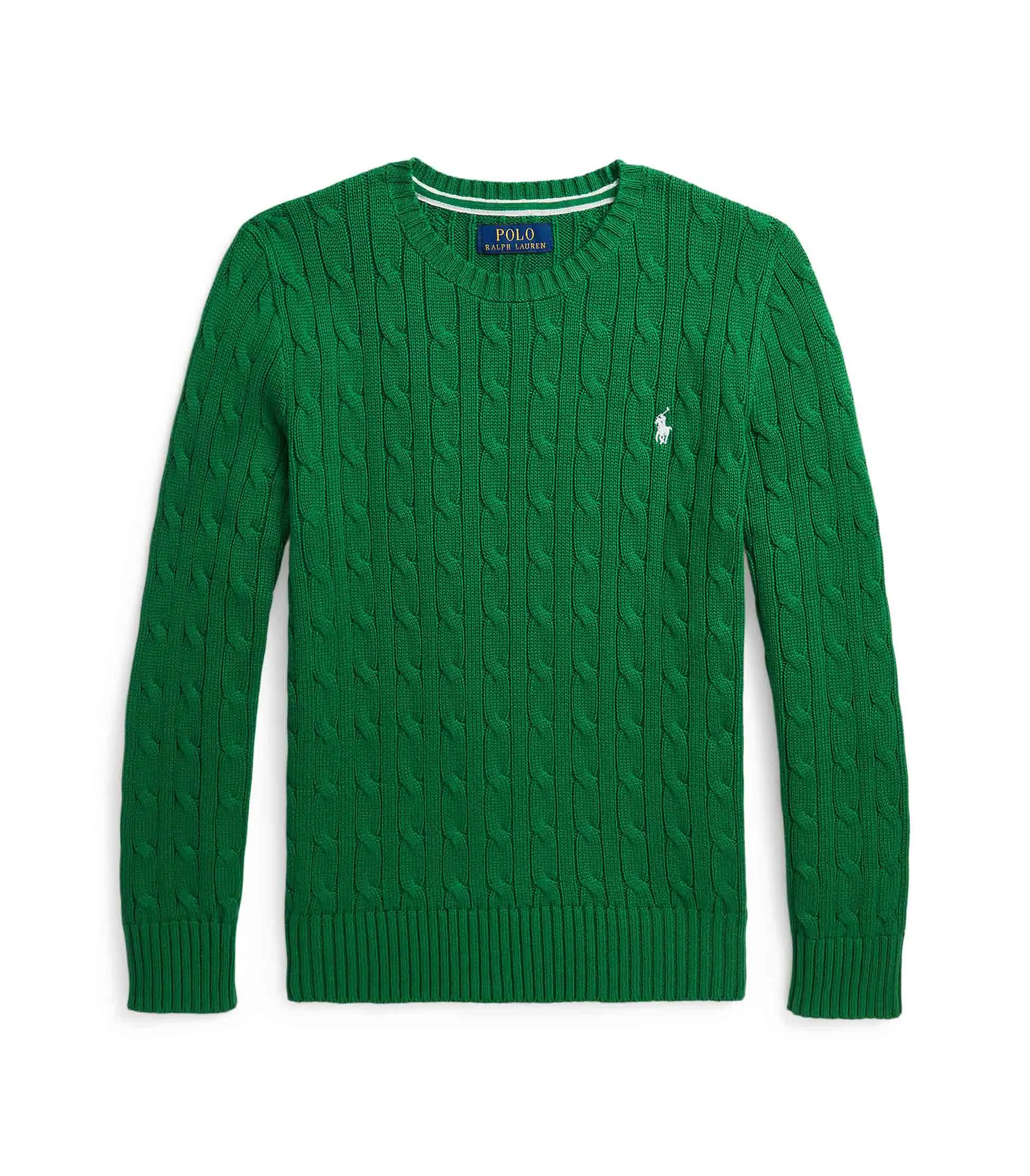 Polo Ralph Lauren - Boys - Long Sleeve Cable-Knit Cotton Sweater