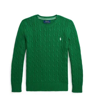 Polo Ralph Lauren - Boys - Long Sleeve Cable-Knit Cotton Sweater