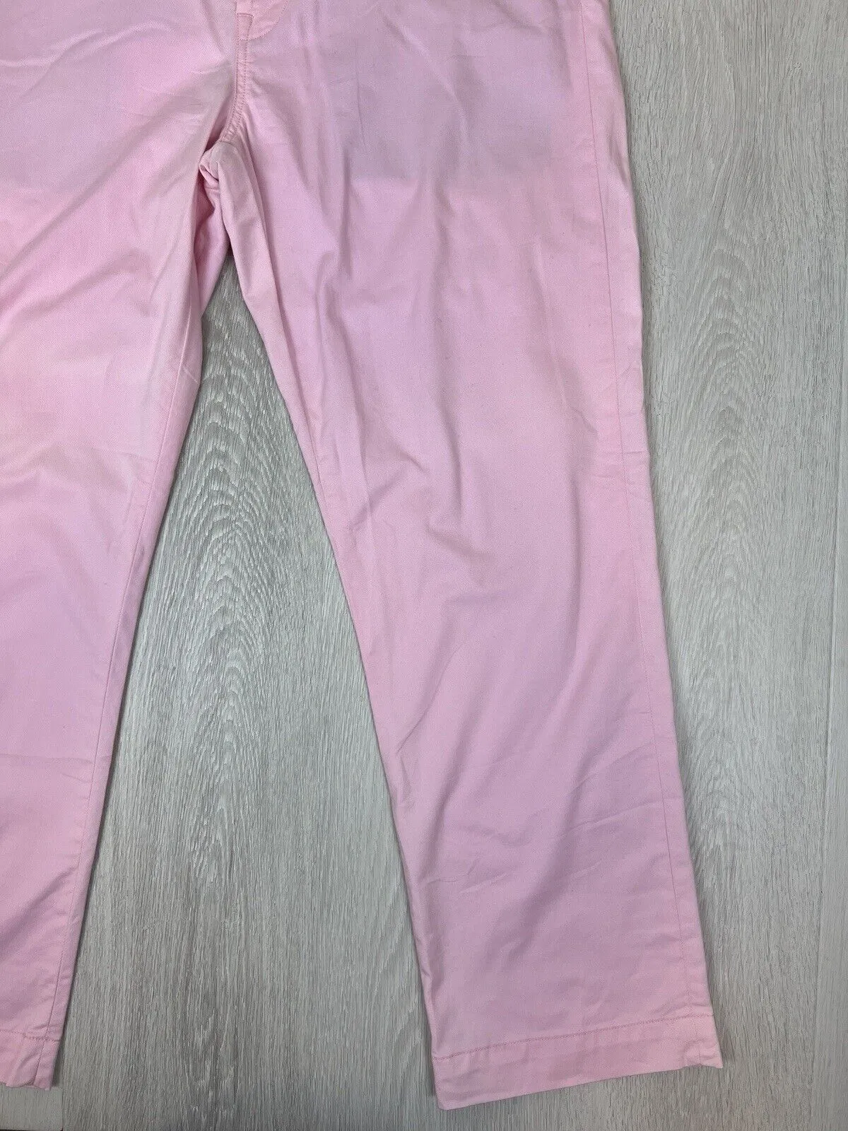 Polo Ralph Lauren Mens Classic Fit Stretch Pink Chinos Size 34/30