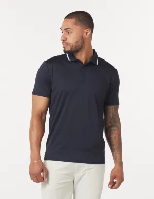 Power Fade Polo: Navy