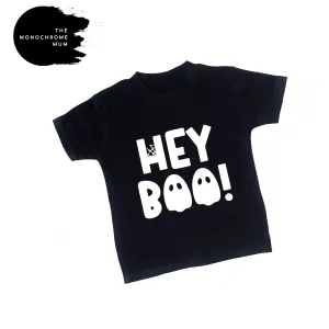 Printed - Hey Boo! top