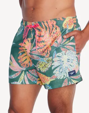 Printed Redondo Edge 14" Swim Trunk