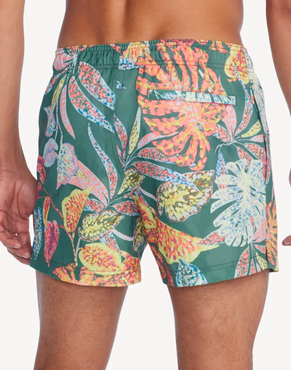Printed Redondo Edge 14" Swim Trunk