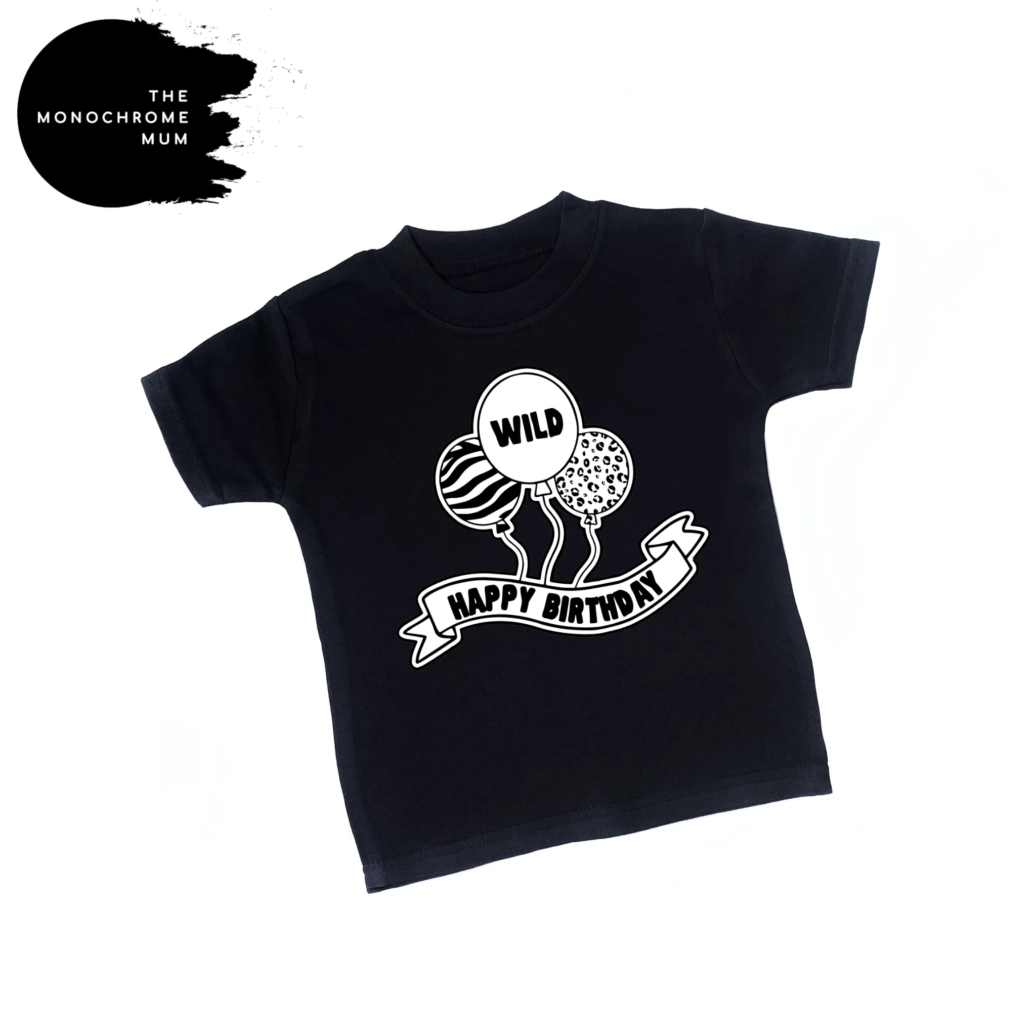 Printed - Wild birthday balloons top