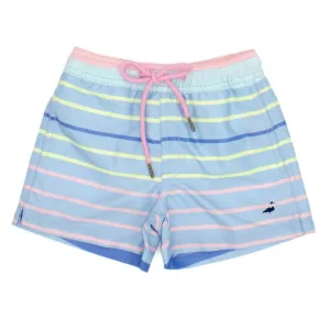 Properly Tied LD Swim Trunk in Santa Monica Stripe