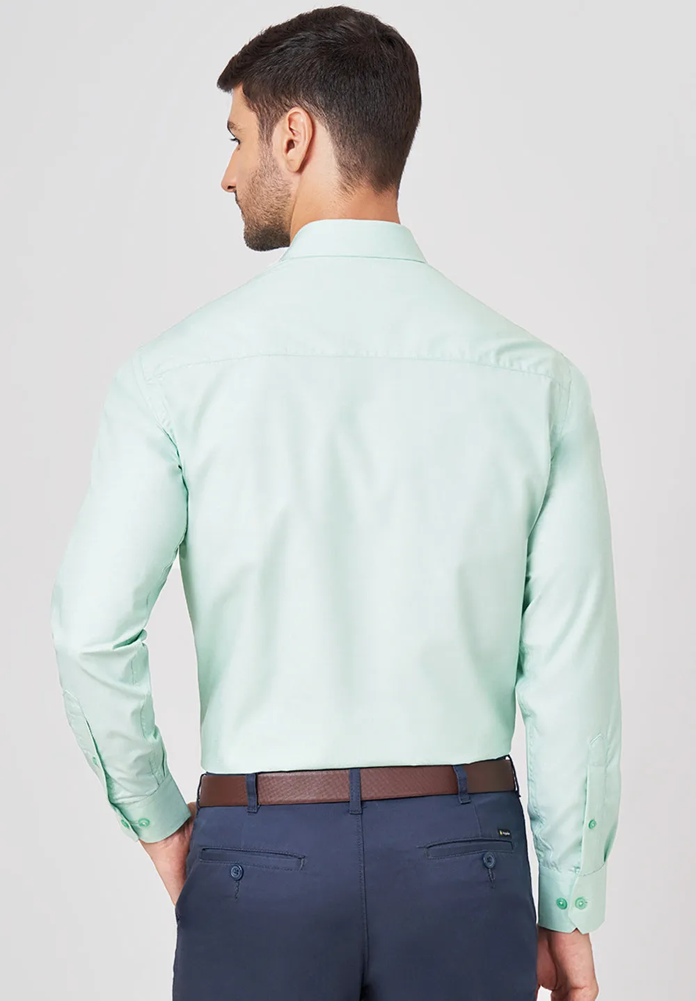 Pure Cotton Formal-regular Fit Shirt - 43447