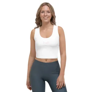 "Hustle- PINK" Crop Top