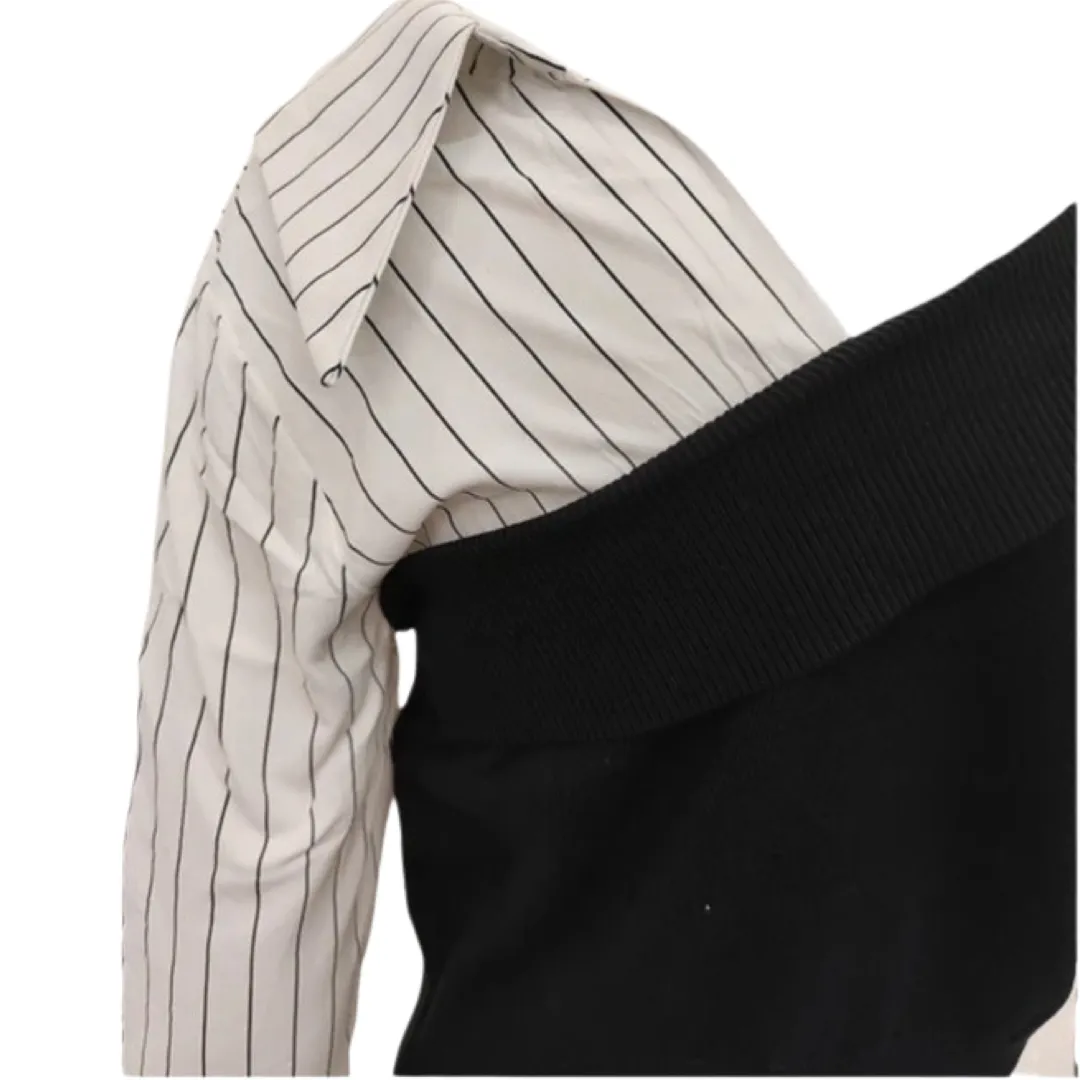 Rai Half Top Half Sweater