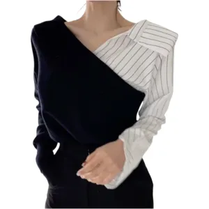 Rai Half Top Half Sweater