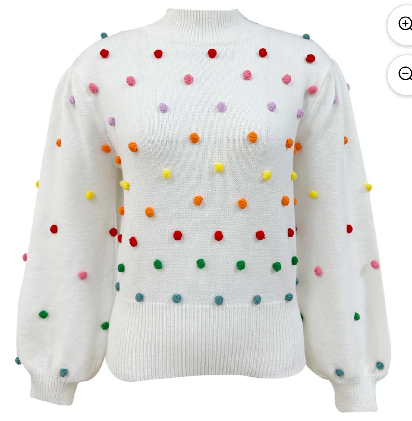 RAINBOW 🌈 DOTS SWEATER