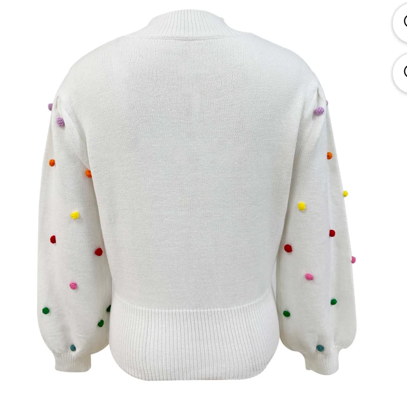 RAINBOW 🌈 DOTS SWEATER