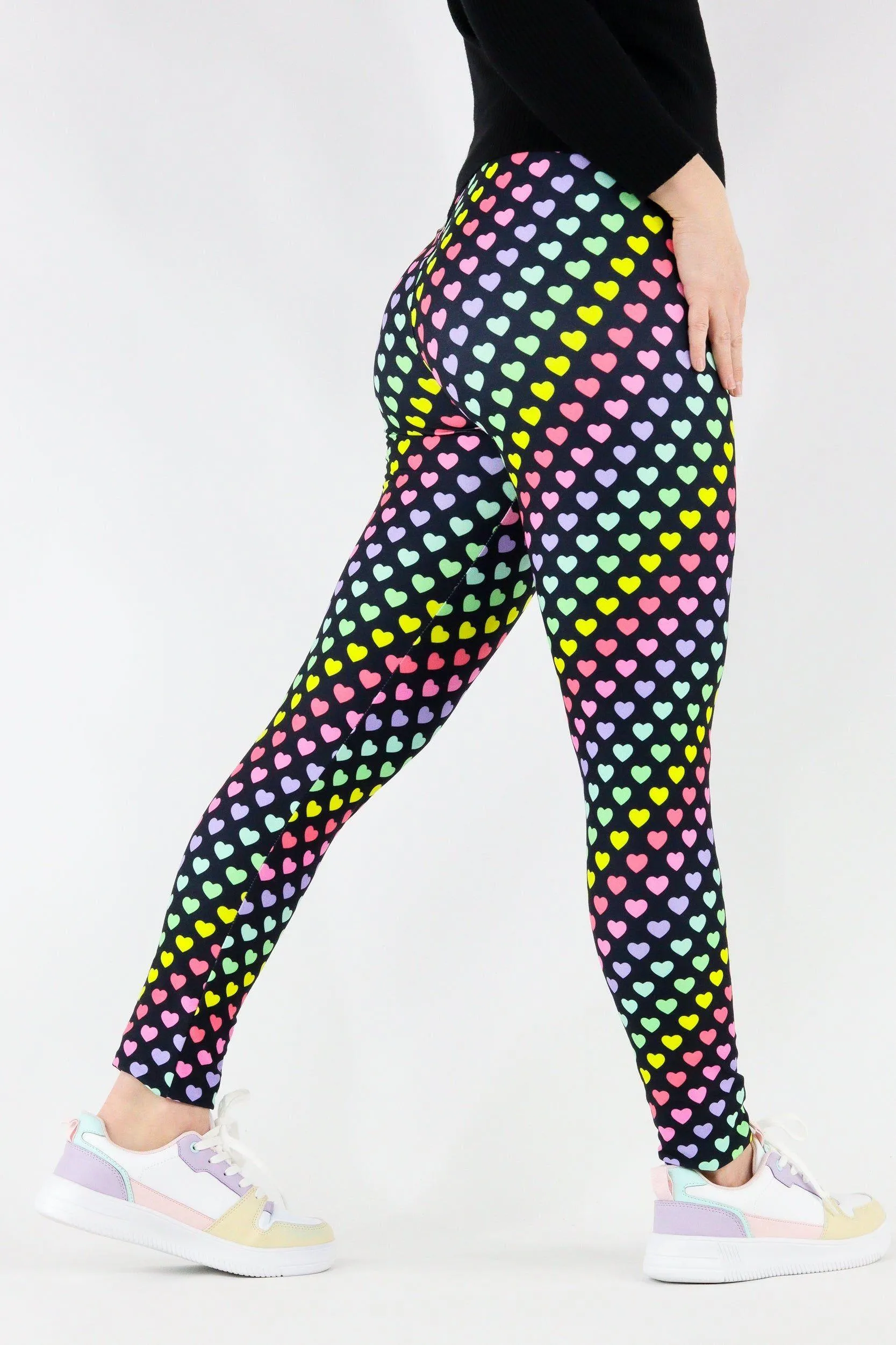 Rainbow Love - Casual - Long Full Leggings