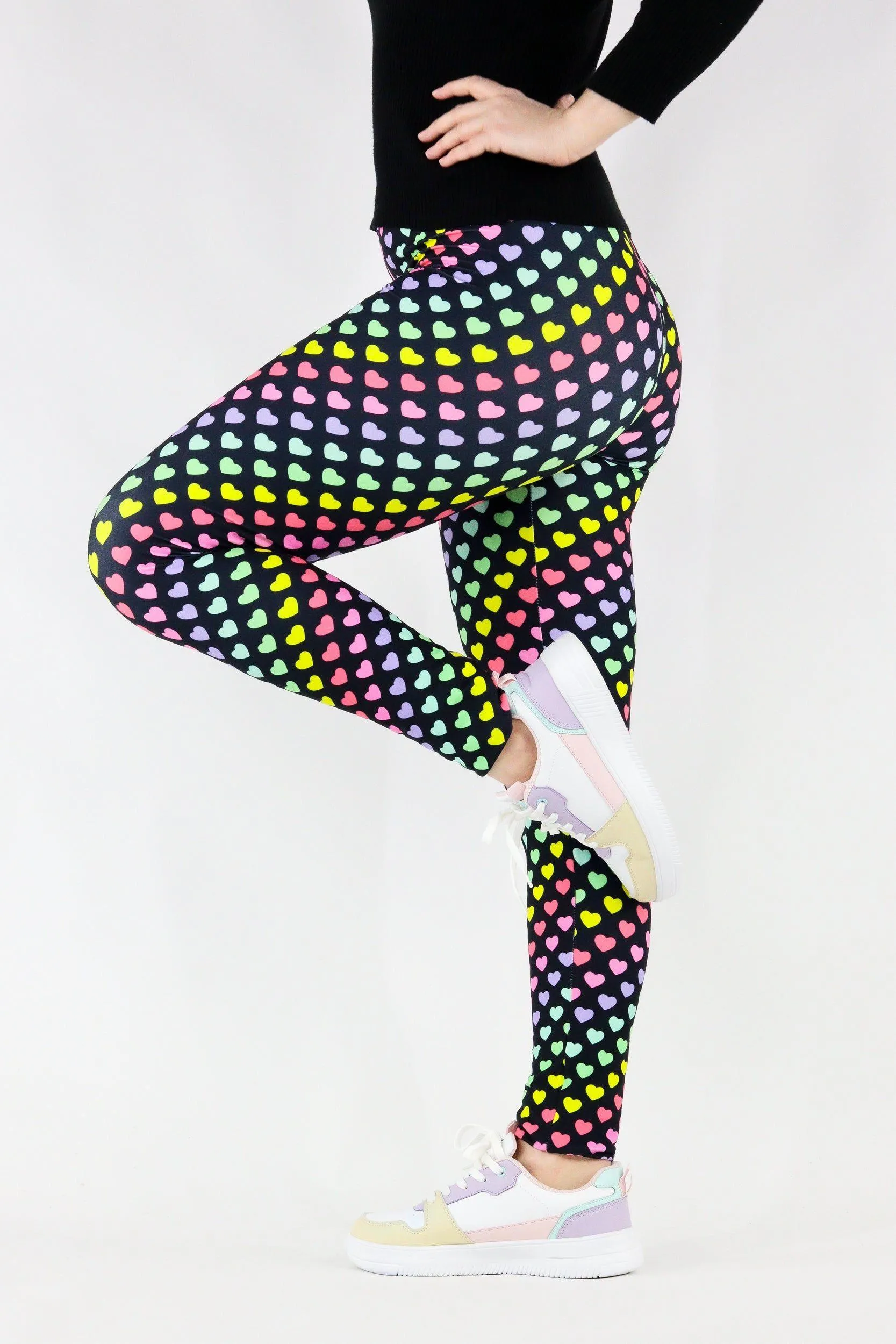 Rainbow Love - Casual - Long Full Leggings