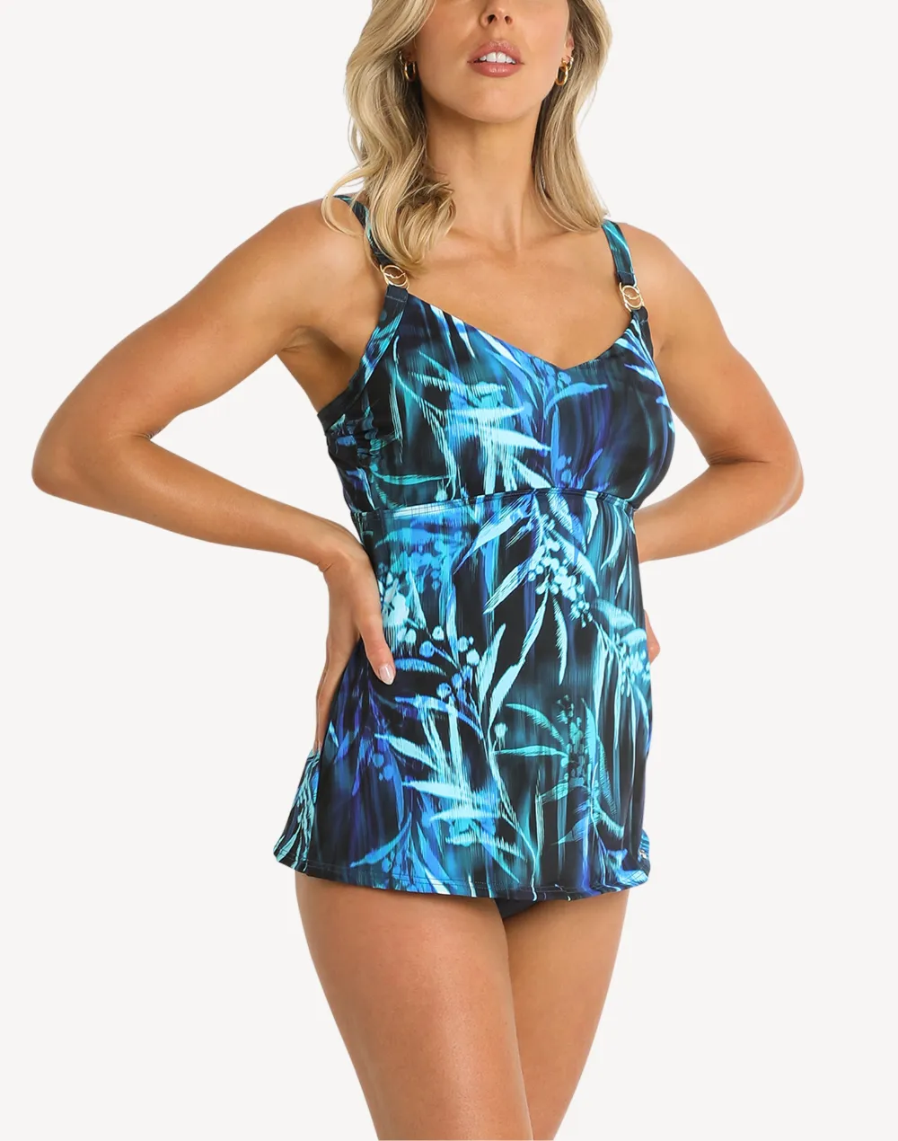 Rainforest DD/E Swing Tankini Top