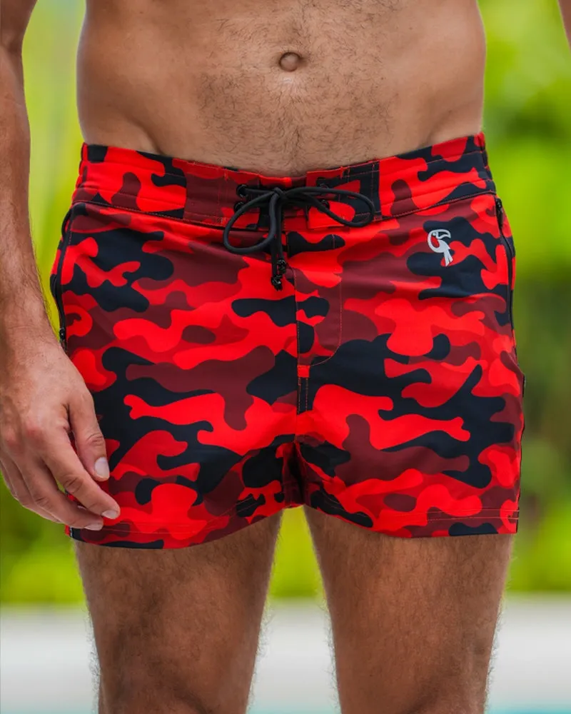 Red Camo - 3"