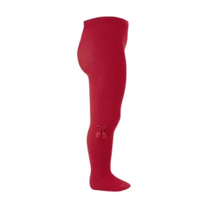 Red Pom Pom Tights