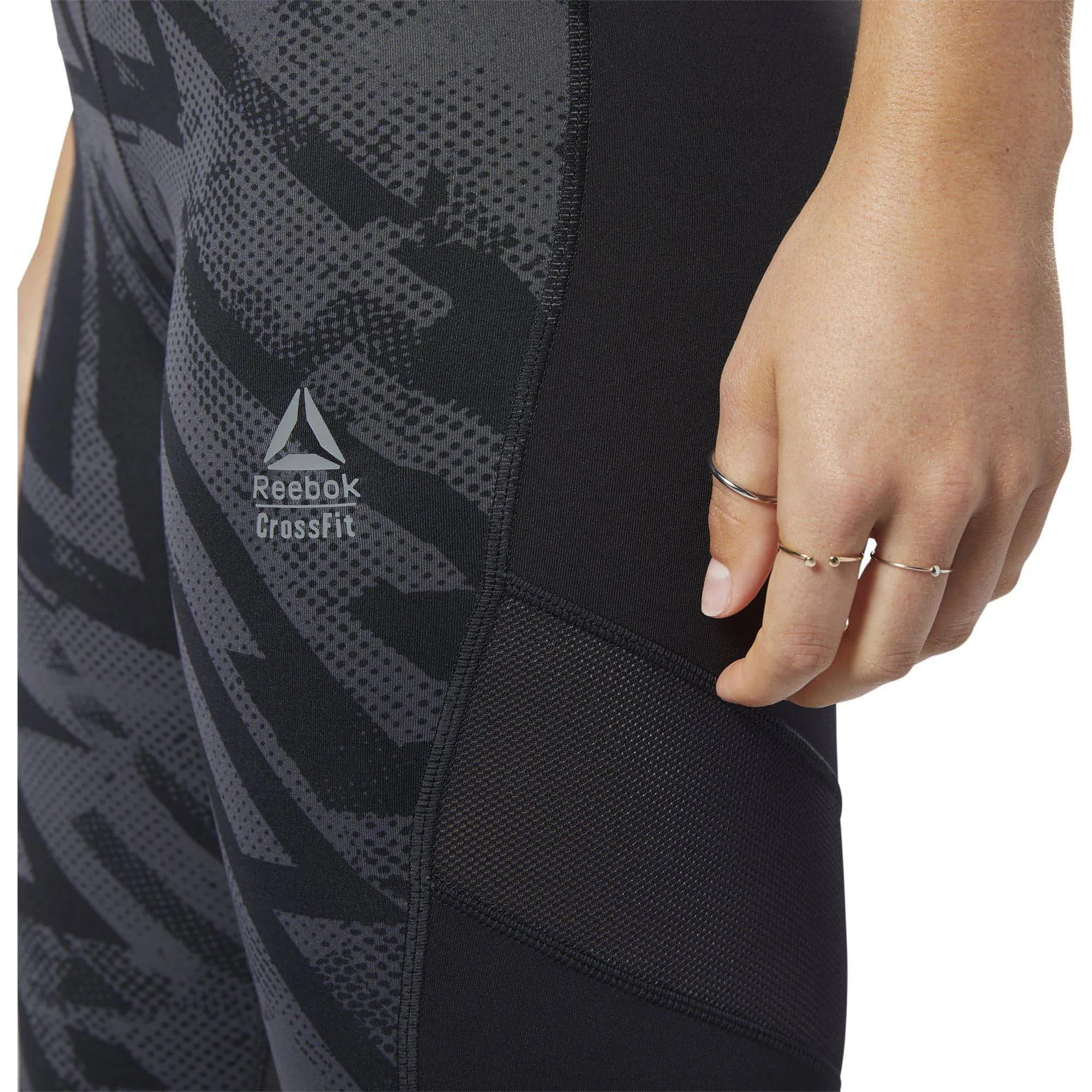 Reebok Crossfit Compression Womens Long Training Tights - Black