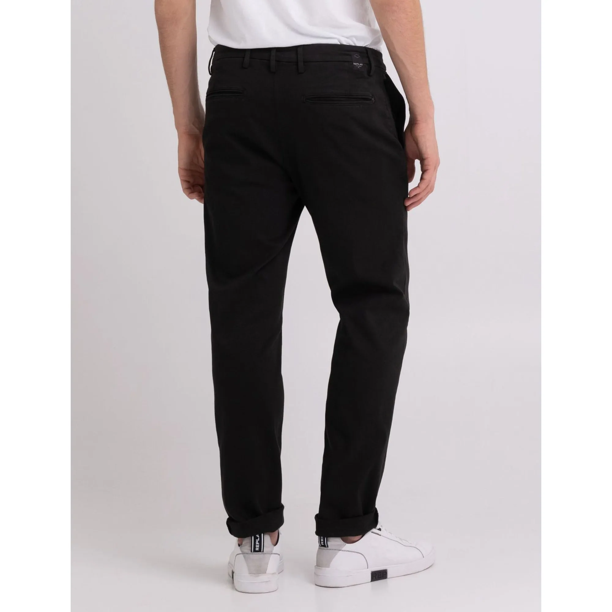 Replay Men's Regular fit Benni chino trousers