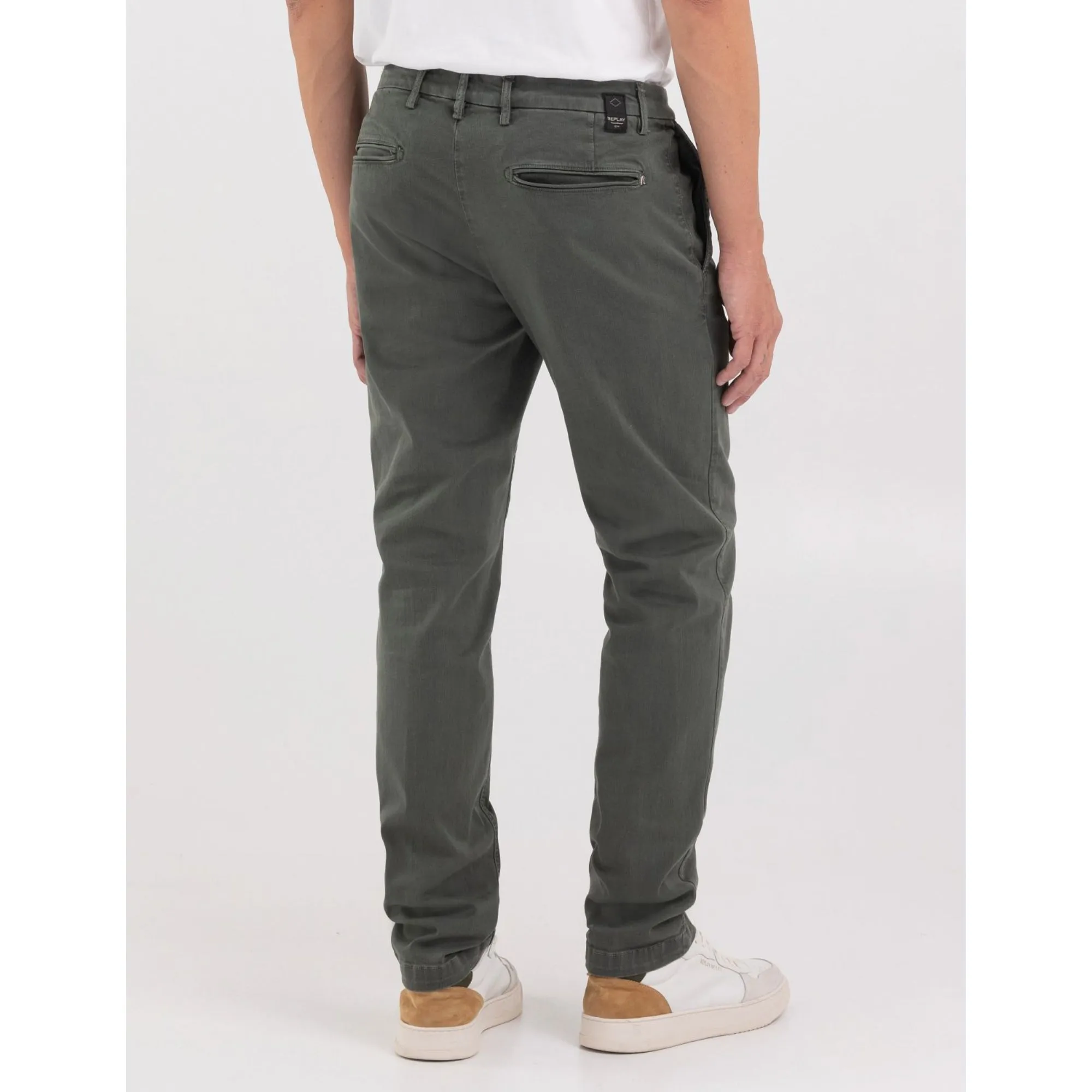 Replay Men's Regular fit Benni chino trousers