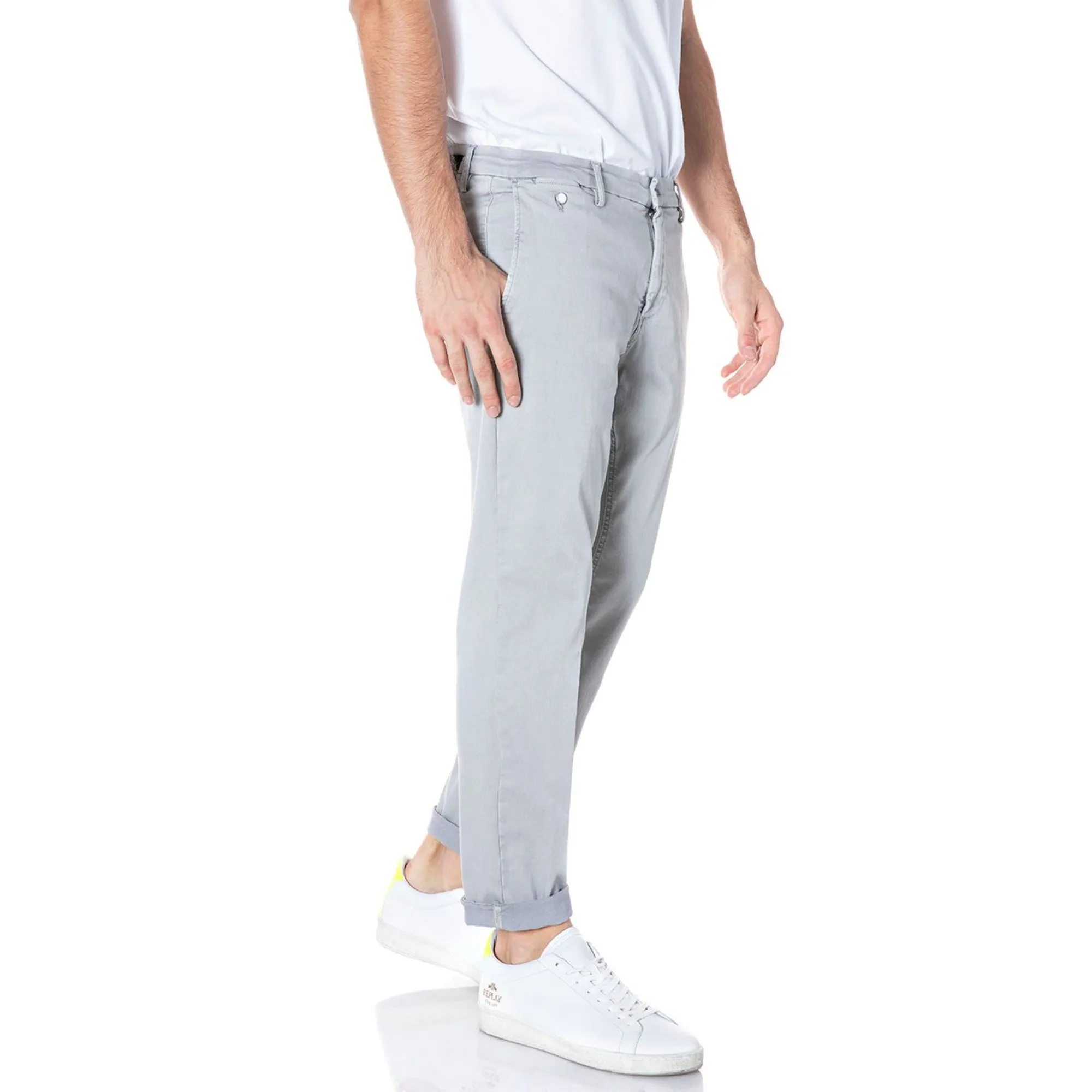 Replay Men's Regular fit Benni chino trousers