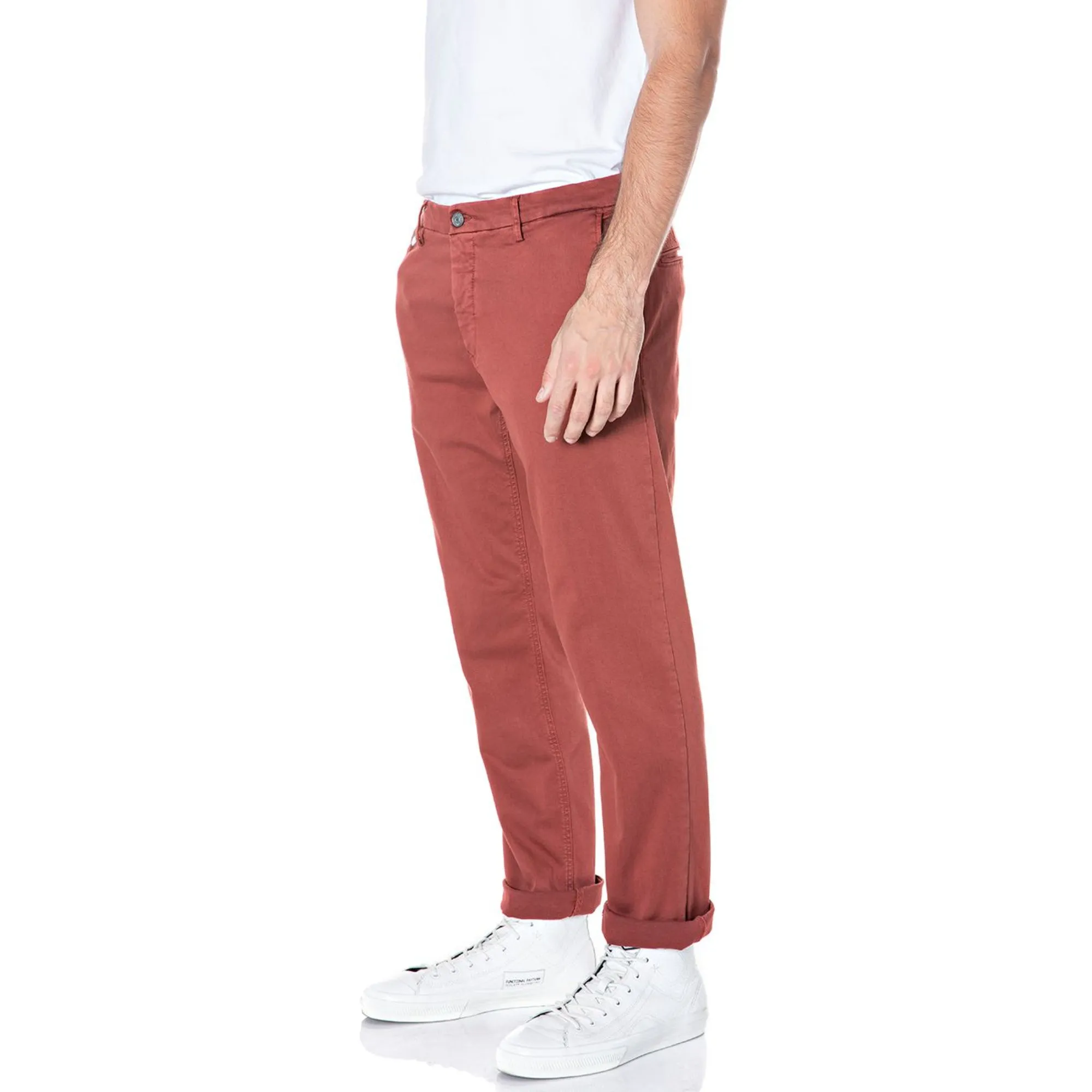 Replay Men's Regular fit Benni chino trousers